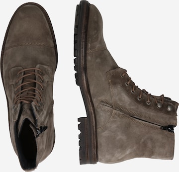 BLACKSTONE Lace-Up Boots in Grey