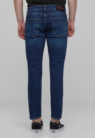 2Y Premium Regular Jeans in Blau