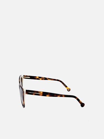 Lunettes de soleil Carolina Herrera en marron