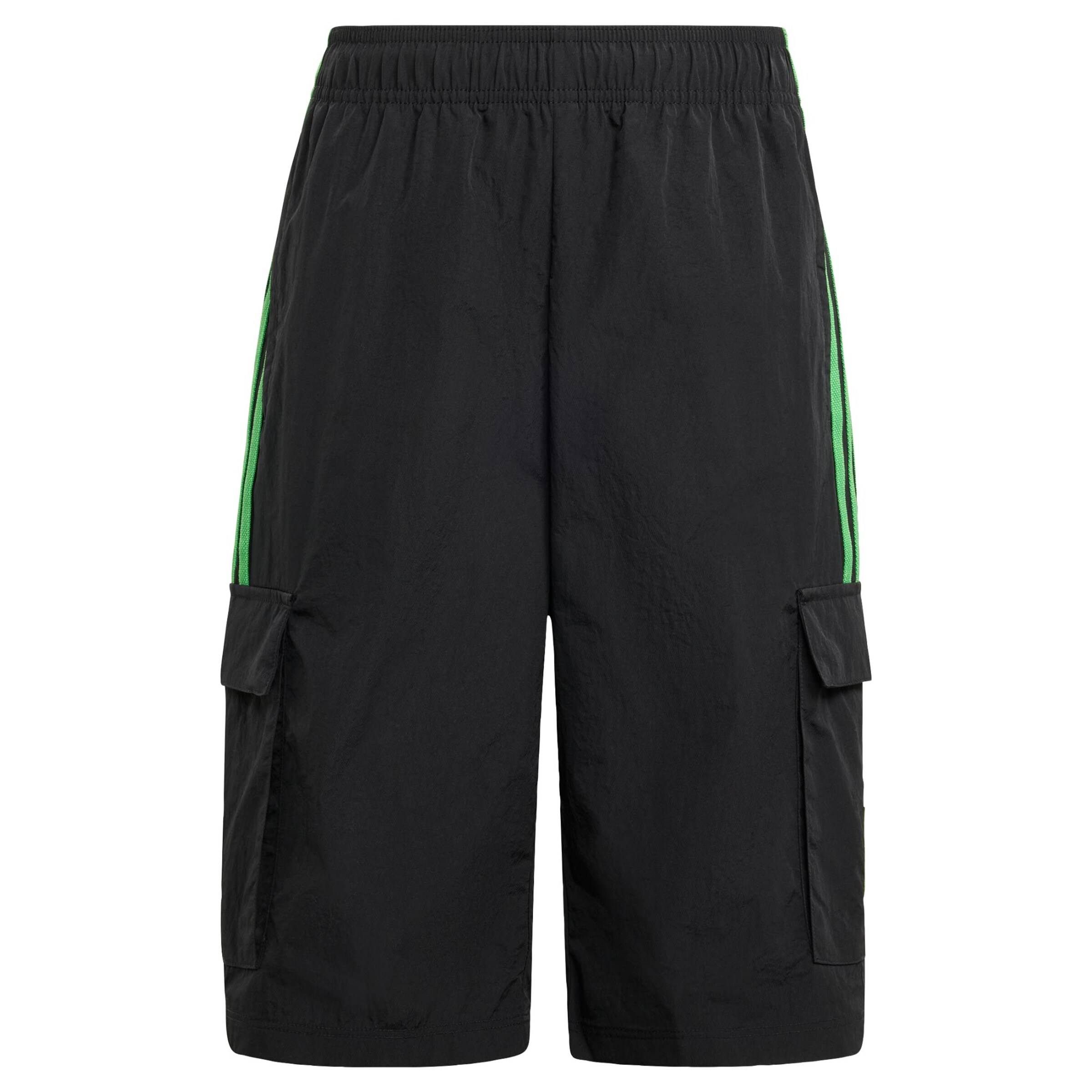 ADIDAS ORIGINALS Loose fit Trousers 'Adidas Originals X Minecraft' in Black: front