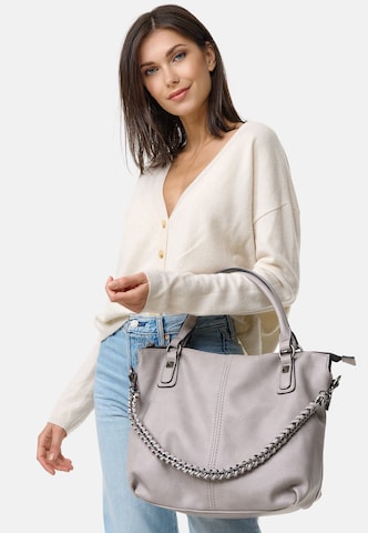 HARPA Handbag 'Bonnie' in Grey: front