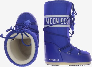 MOON BOOT Dress Boots in 35 in Blue: front