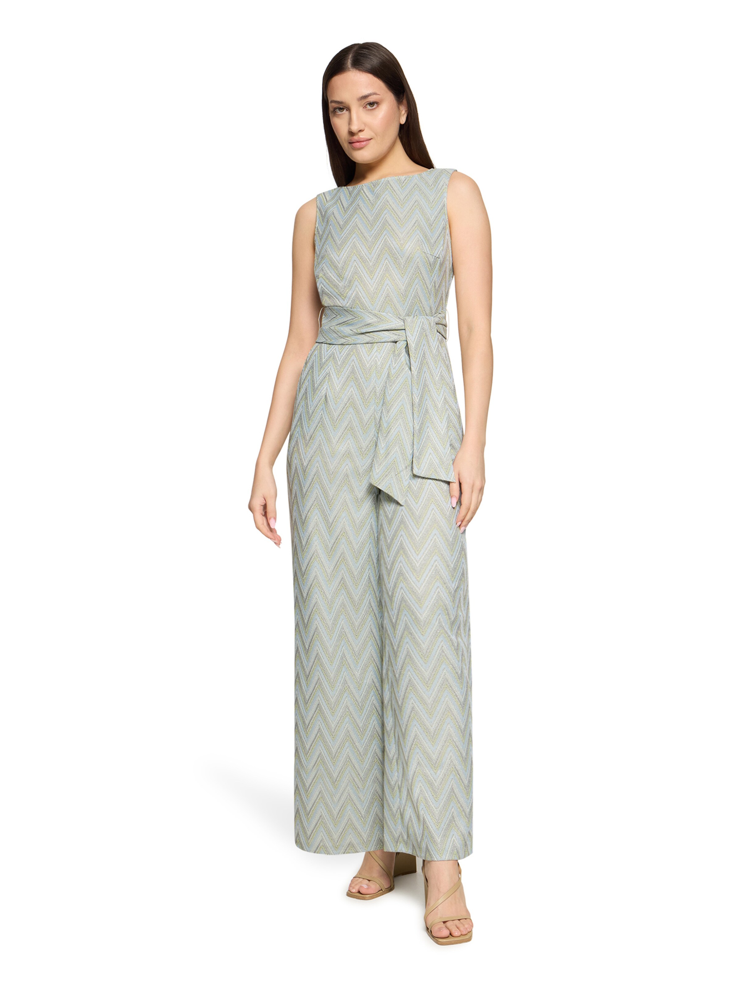 Betty Barclay Jumpsuit mit Bindegürtel in Blau: Vorderseite