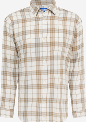 balta JACK & JONES Standartinis modelis Marškiniai 'JAMES': priekis