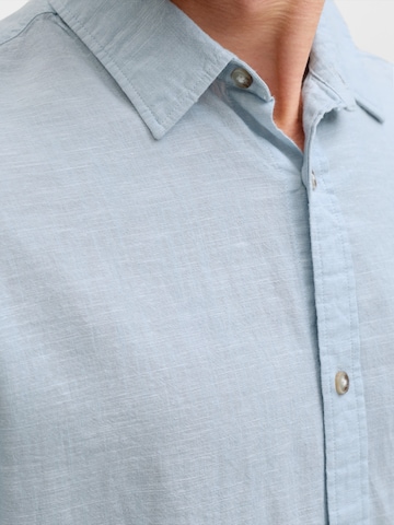 Coupe regular Chemise 'JJESUMMER' JACK & JONES en bleu