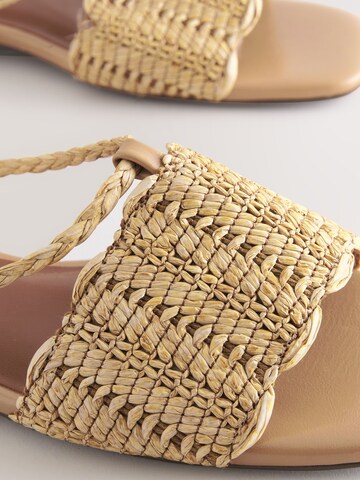 Next Sandals in Beige