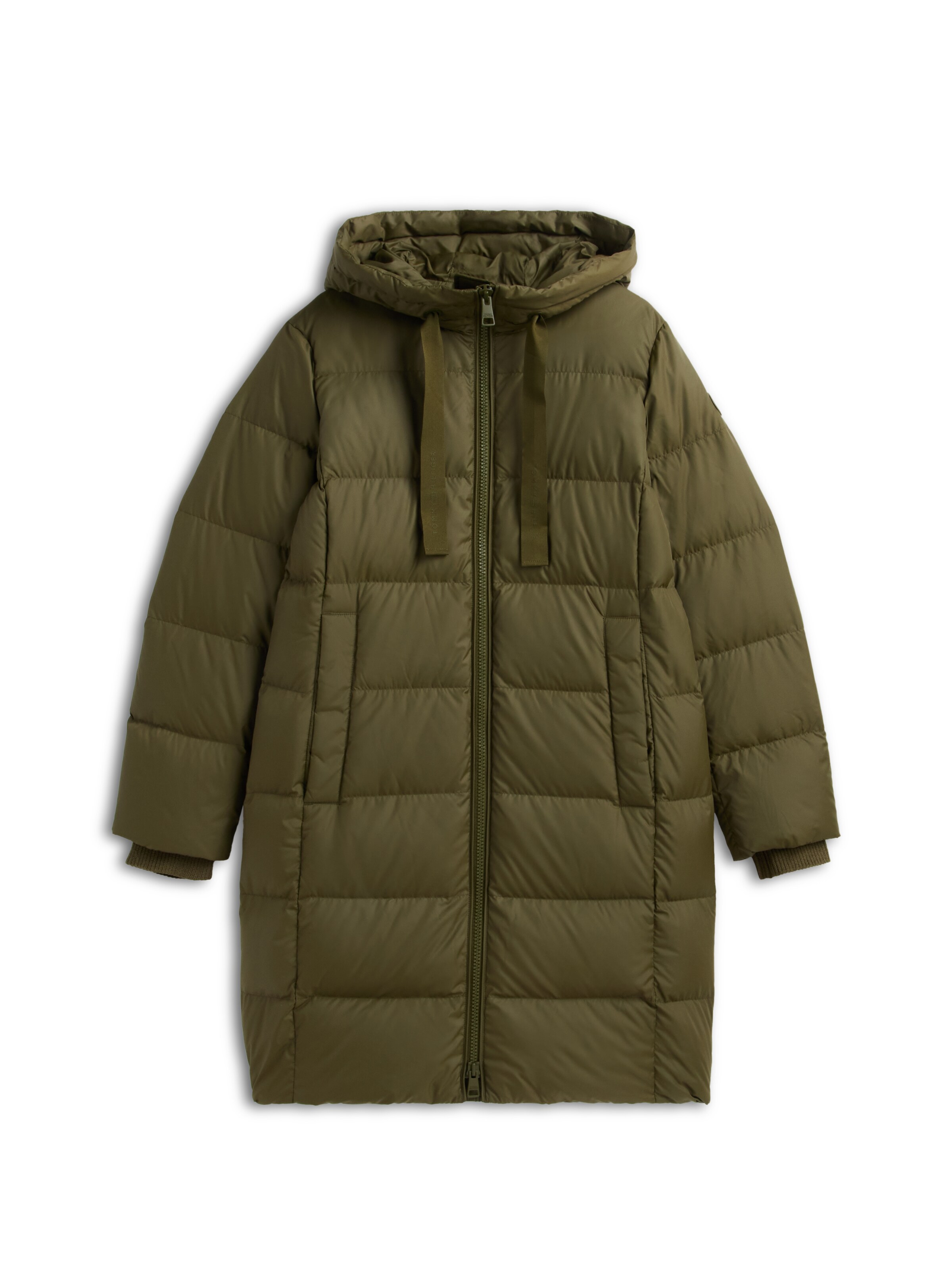 Palton de iarnă de la TOMMY HILFIGER pe verde: față