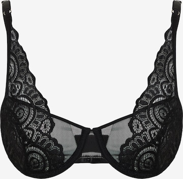 juoda Trendyol Plati Liemenėlė: priekis