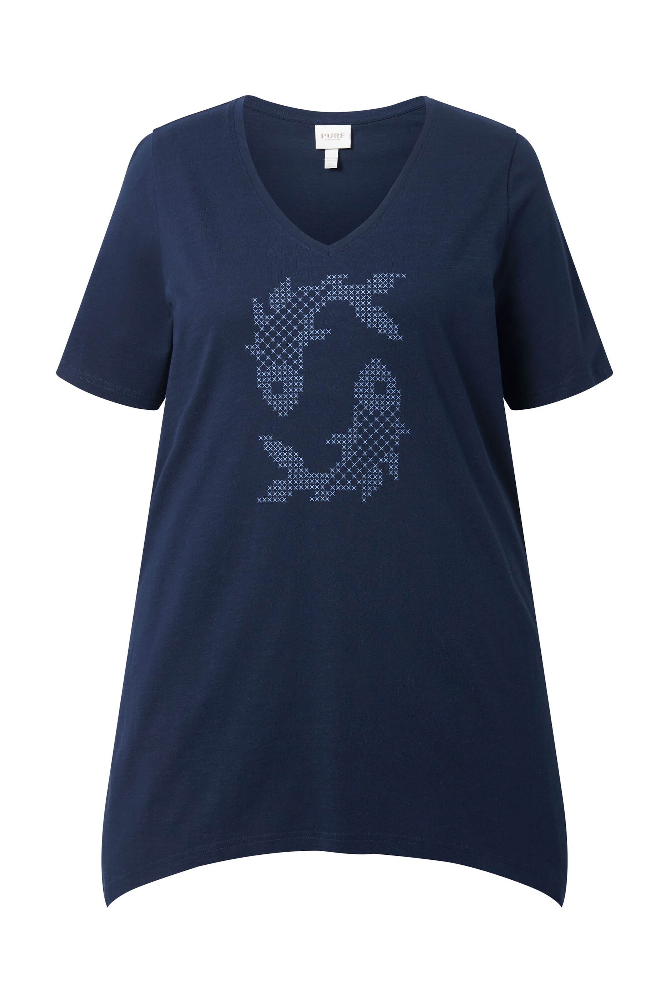 Ulla Popken Shirt in Blue: front