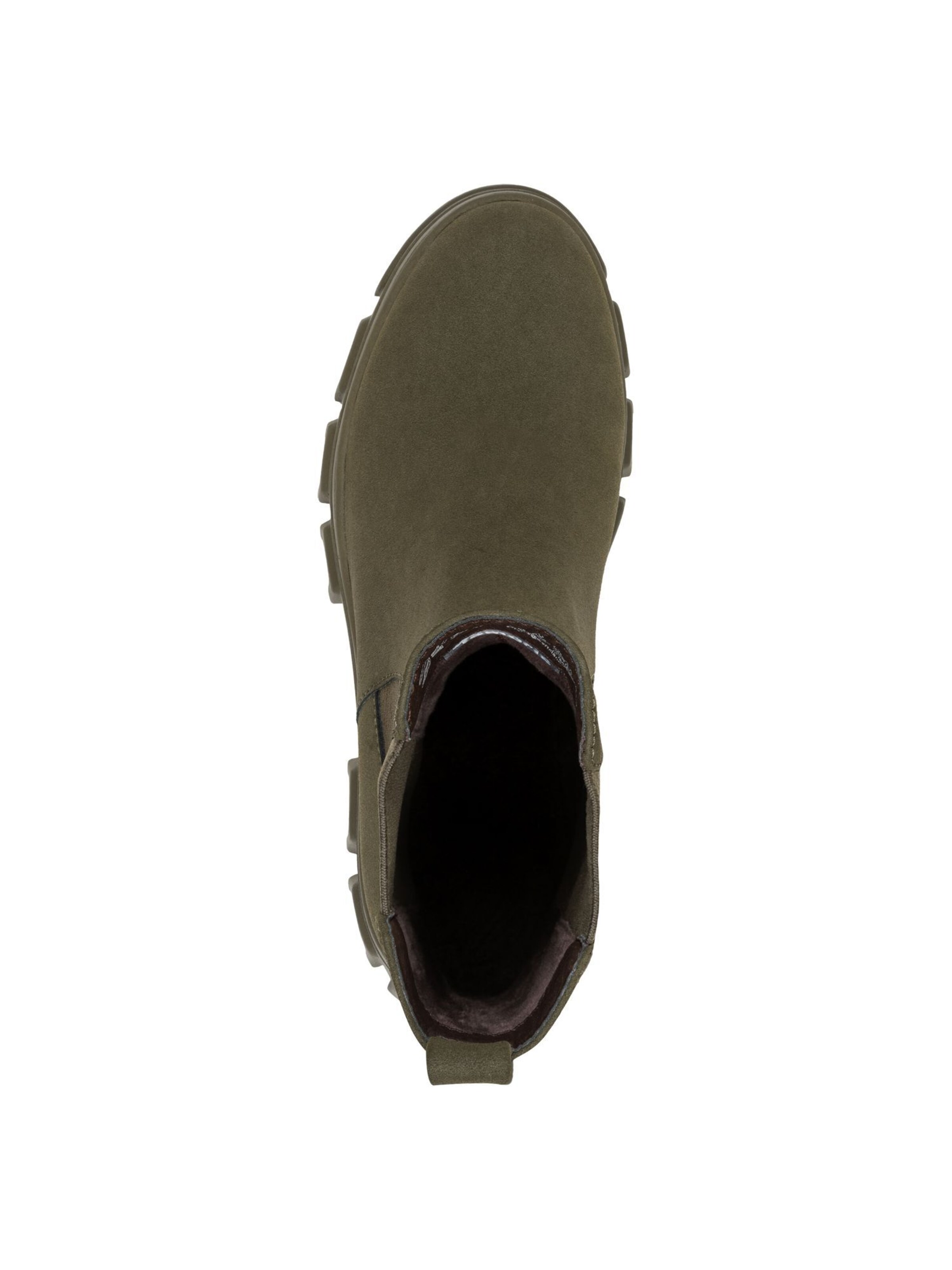 Tamaris Chelsea boots in Groen
