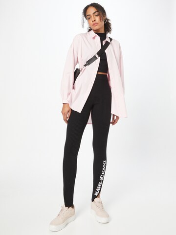 Skinny Leggings di Karl Kani in nero