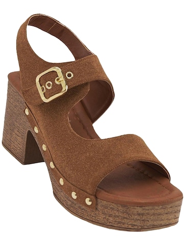 Limoya - Sandalias 'Cleo' en marrón: frente
