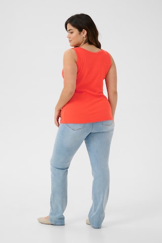 KAFFE CURVE Top in Rot