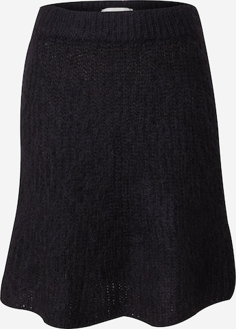 juoda MSCH COPENHAGEN Sijonas 'Annalisa': priekis