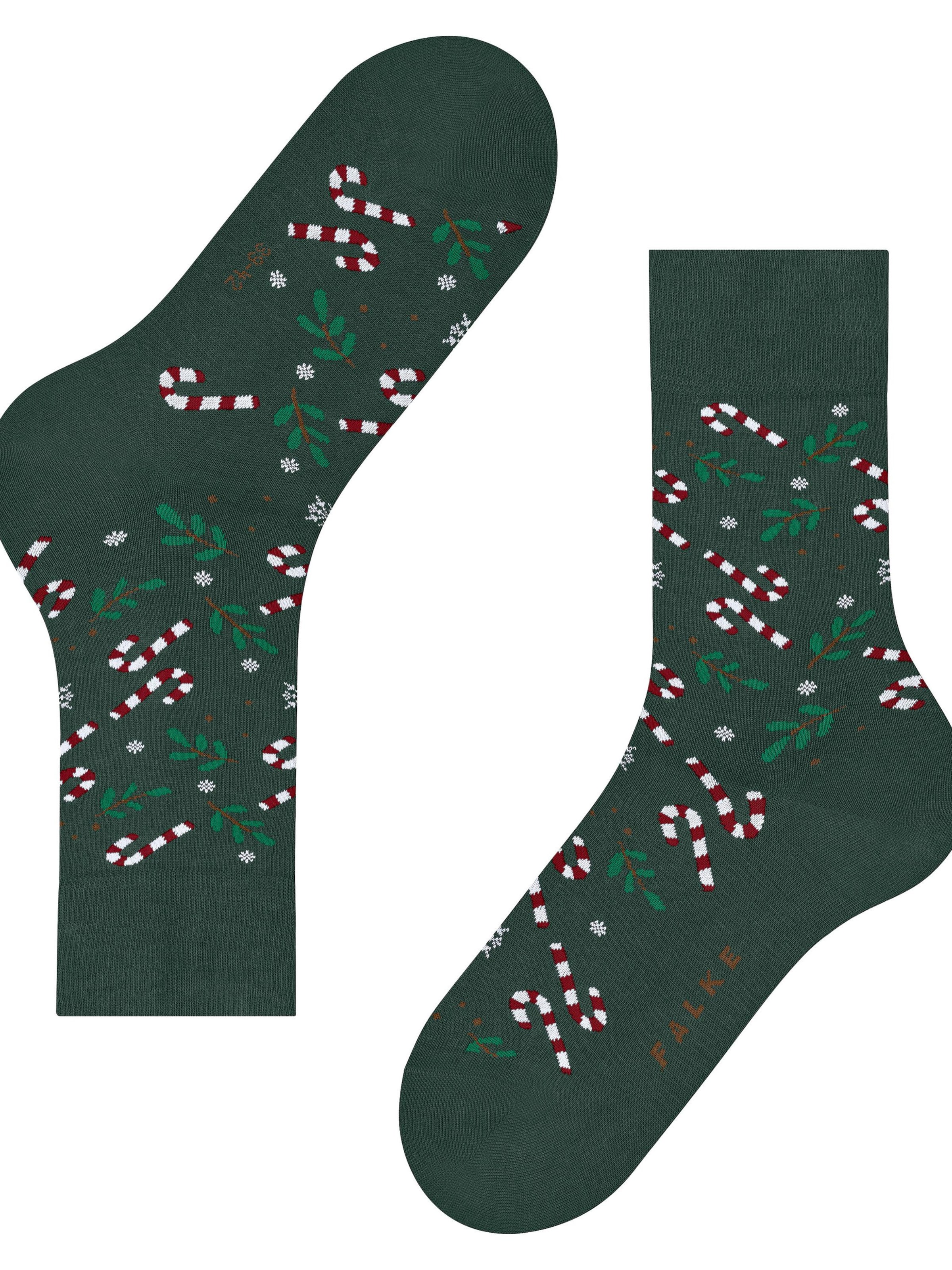 FALKE Socks 'Gift Blizzard' in Green
