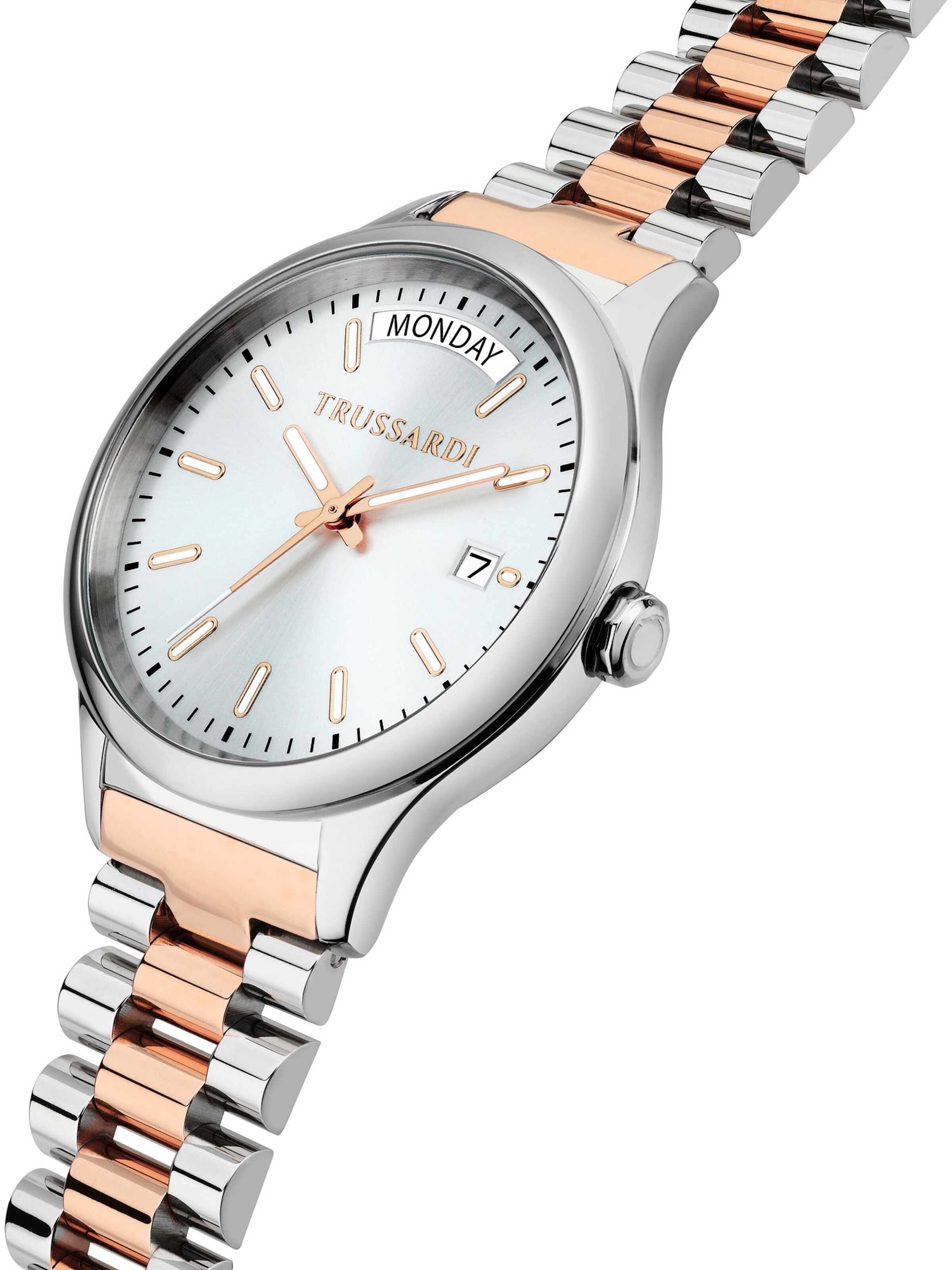 Trussardi Analog Watch in Silver