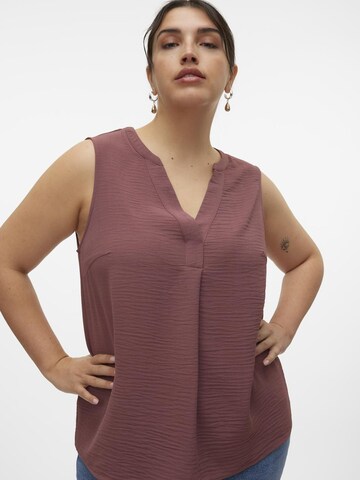 Vero Moda Curve Blouse 'ELVA' in Lila