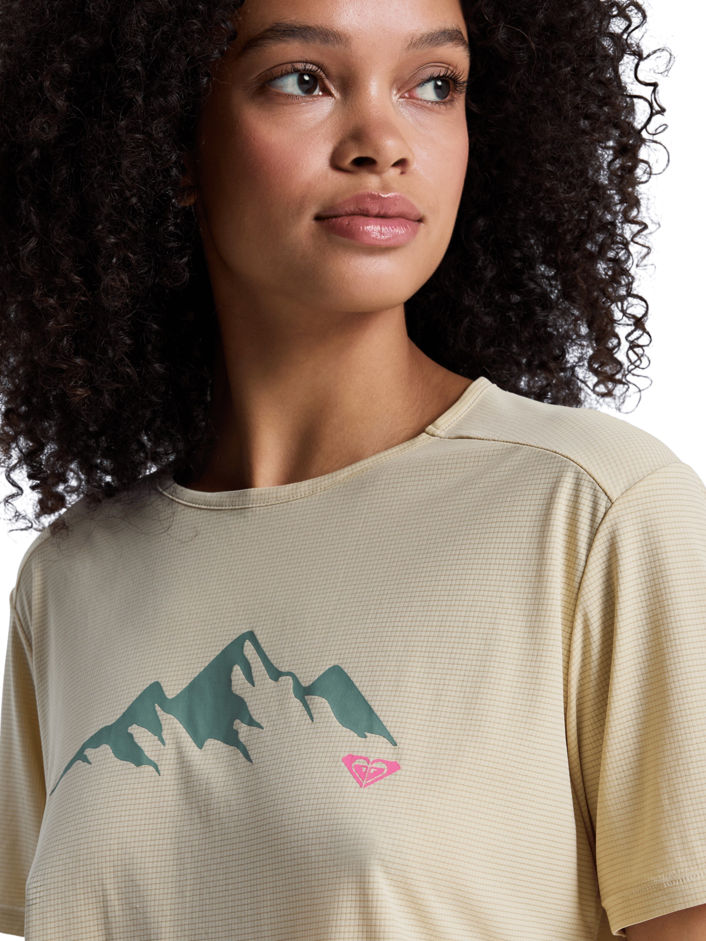 ROXY Performance Shirt 'Boundless Spirit 3' in Yellow