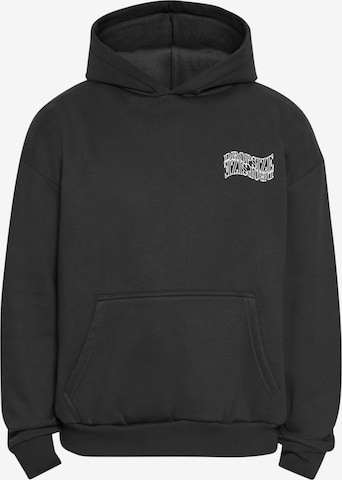 Dropsize - Sudadera en negro: frente