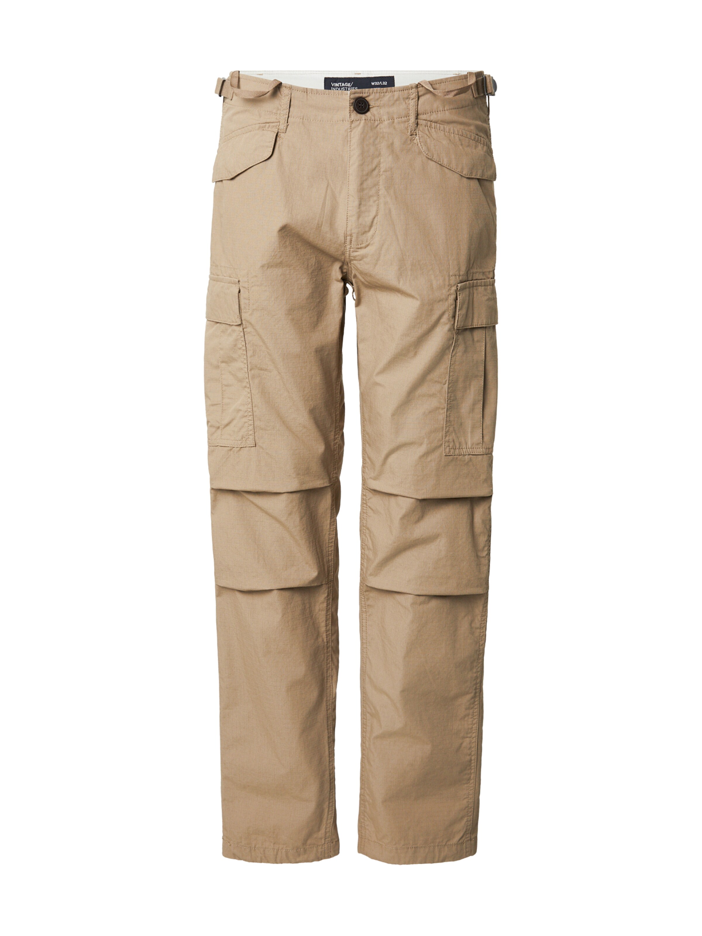 Vintage Industries Cargo Pants 'Miller' in Khaki, Item view