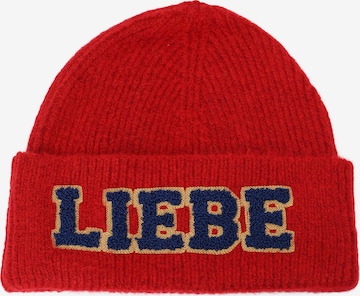 Bonnet 'METTEN' salzhaut en rouge : devant