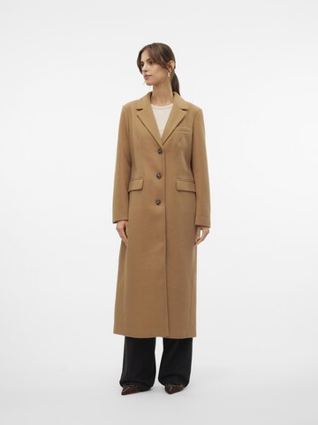 VERO MODA Between-seasons coat 'VINCEMILAN' in Brown: front