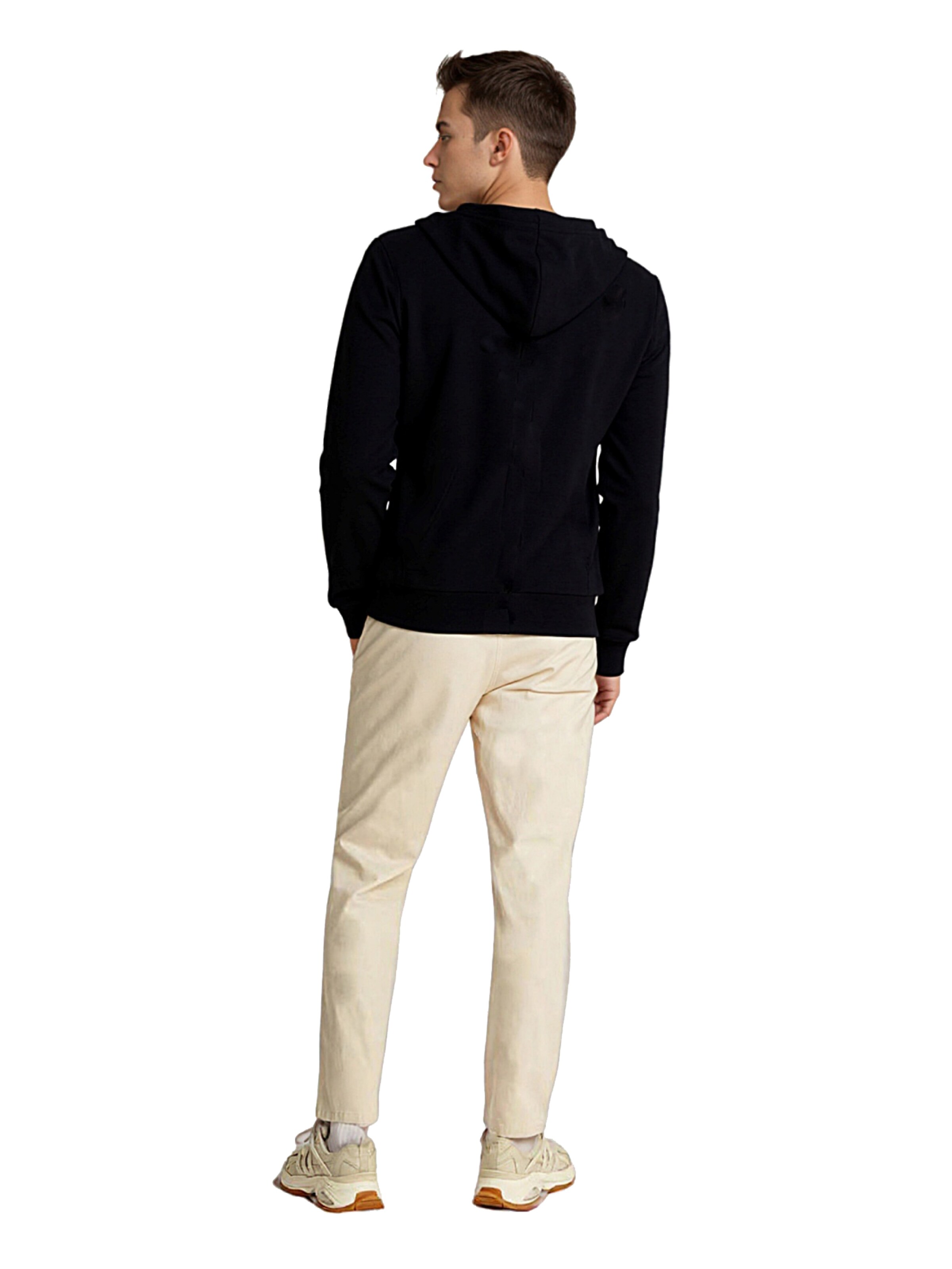 U.S. POLO ASSN. Sweatjakke i sort