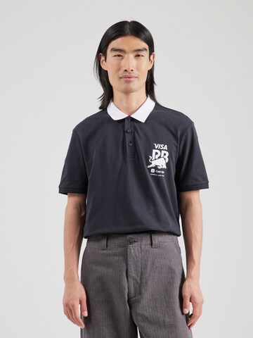 HUGO - Camisa 'DERESOM-RB24' em preto: frente