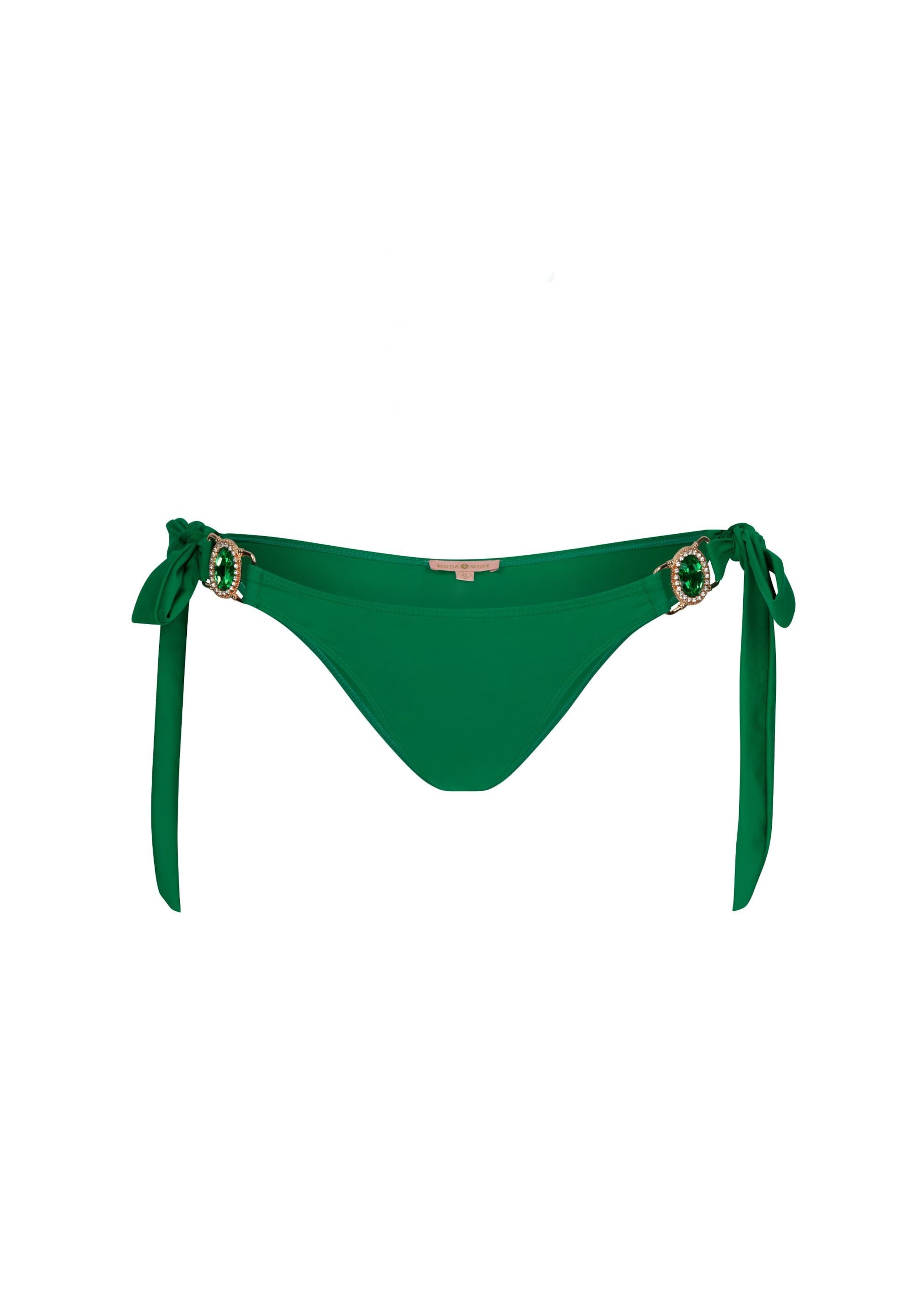 Moda Minx Bikini bottom 'Amour' in Green: front