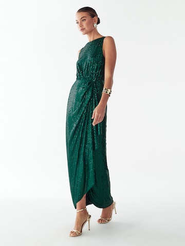 BWLDR Βραδινό φόρεμα 'Dewan' σε πράσινο