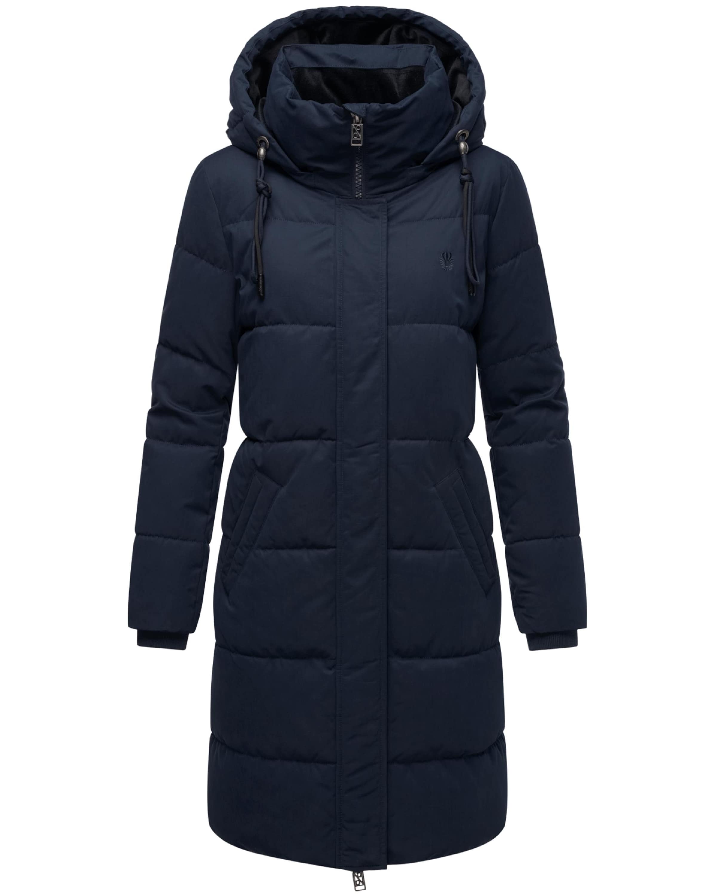 NAVAHOO Winter coat in Blue: front