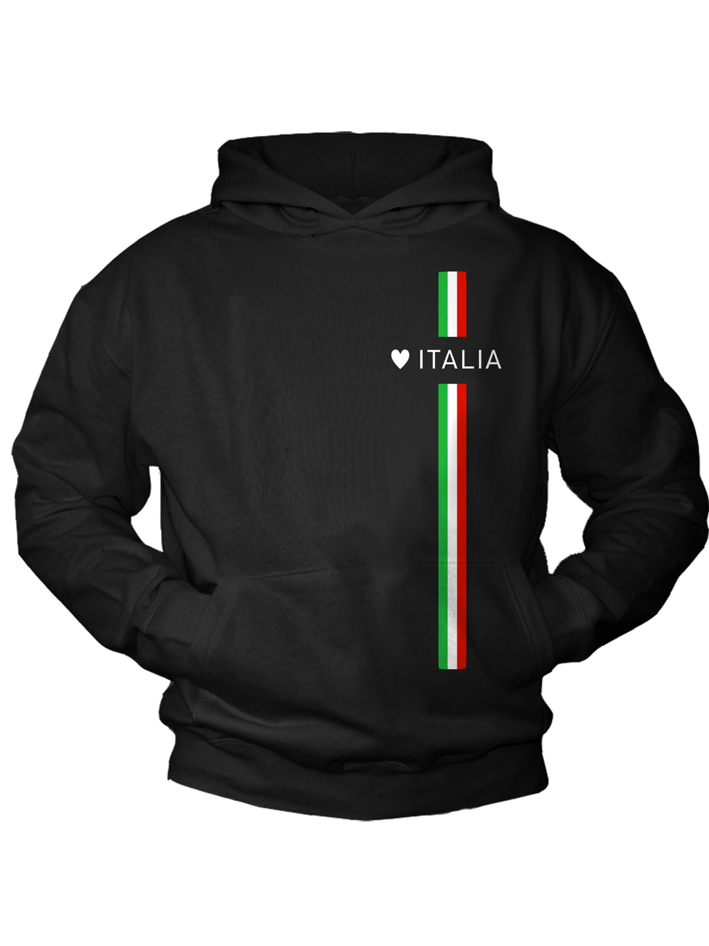 MAKAYA Sweatshirt in Black: front