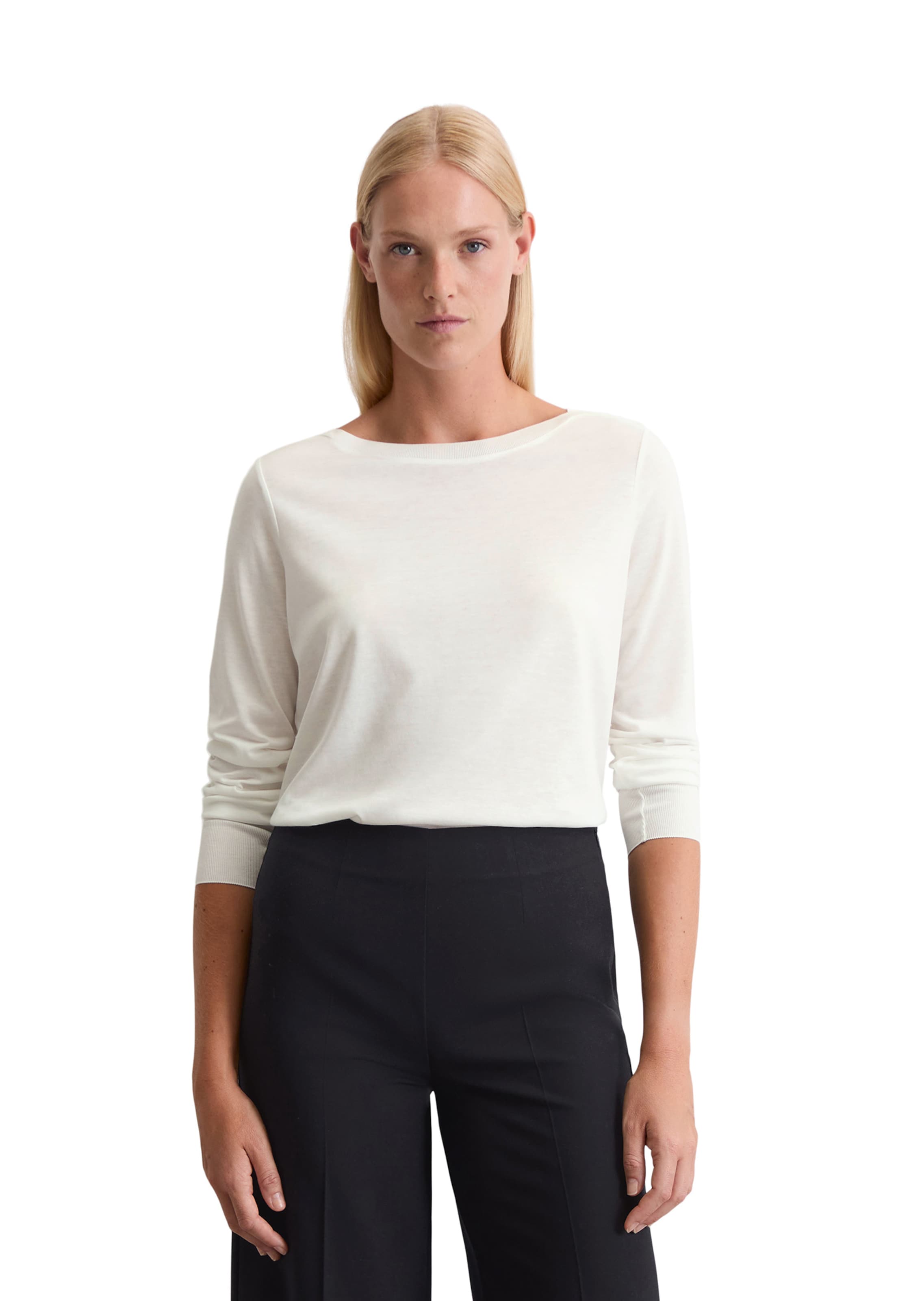 Marc O'Polo Majica | bela barva: sprednja stran