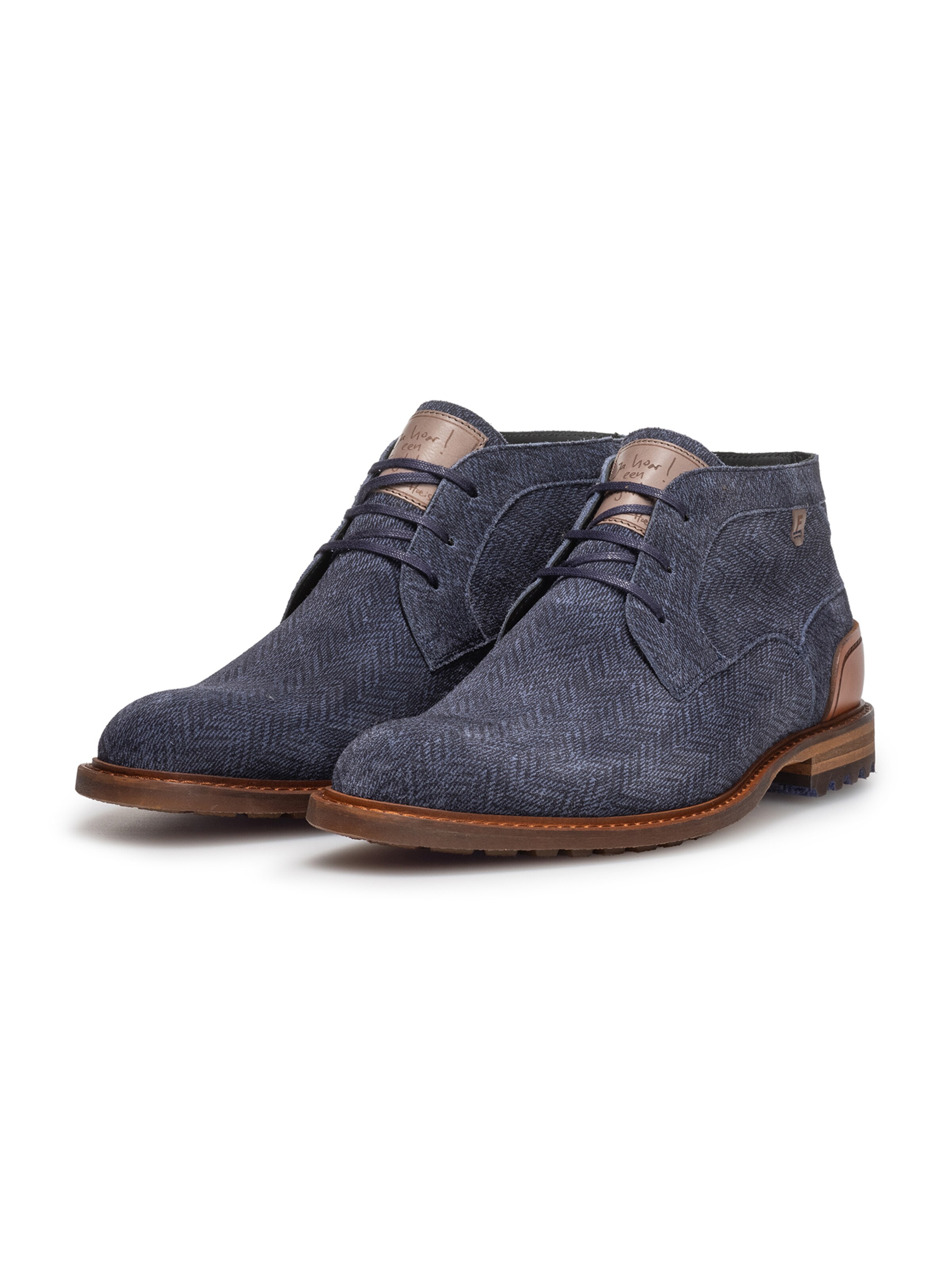 Chukka Boots 'Crepi 13' Floris van Bommel en bleu