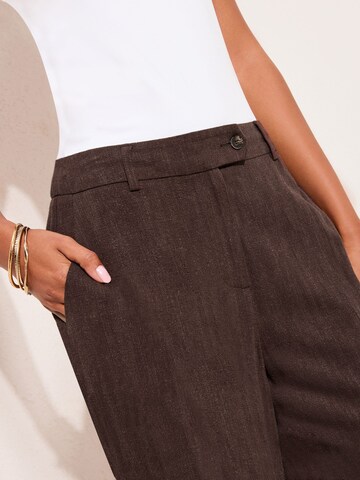 ruda Friends Like These Plačios klešnės Kelnės su kantu