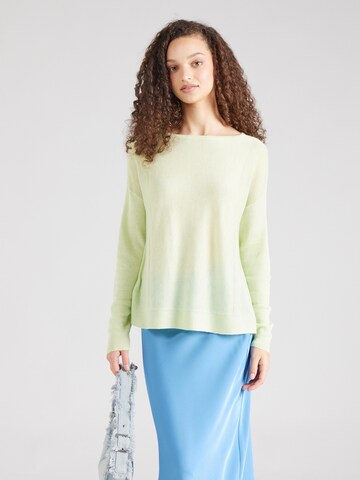 Pull-over 'BENTE' JDY en vert : devant