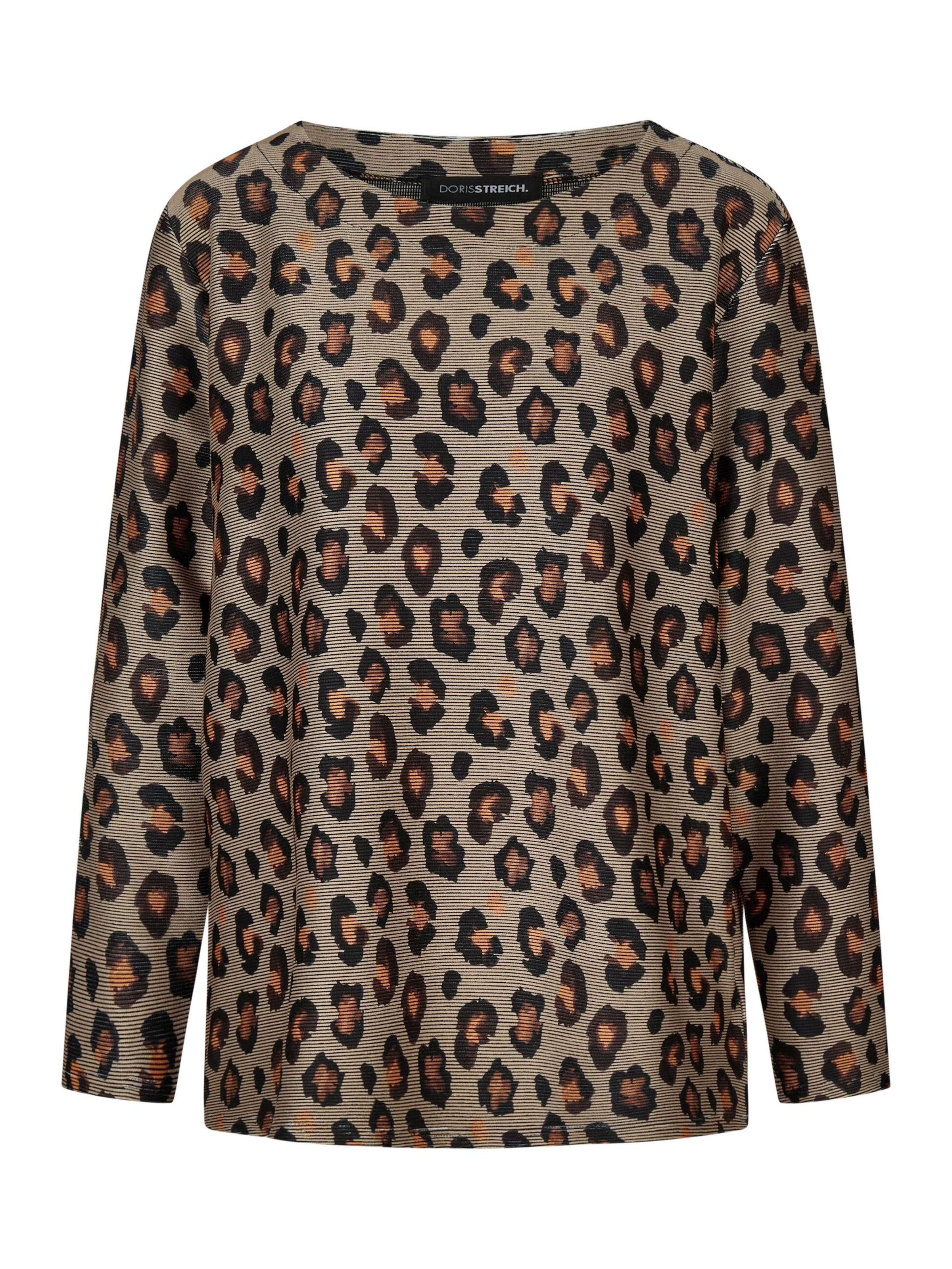 Doris Streich Sweatshirt in Beige: Vorderseite