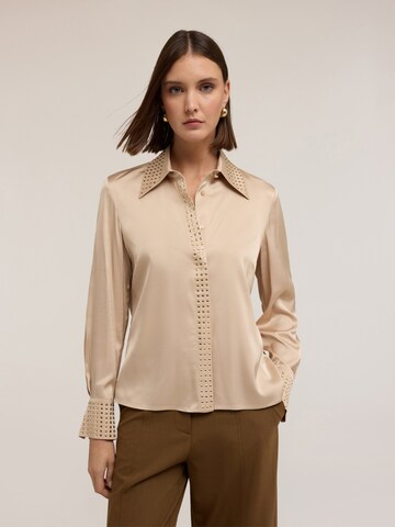 MOTIVI - Blusa en beige: frente