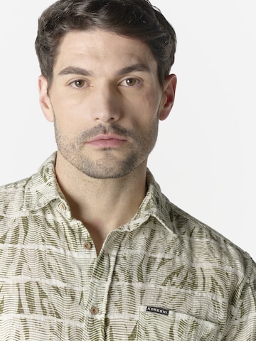 KOROSHI Regular fit Button Up Shirt in Green