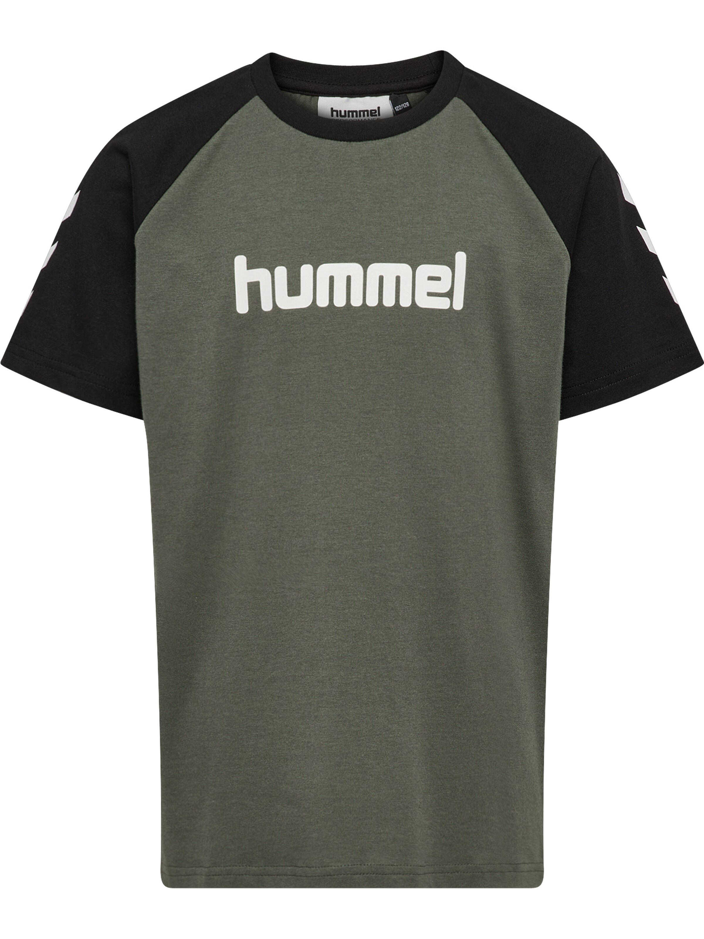 Hummel Functioneel shirt in Grijs: voorkant