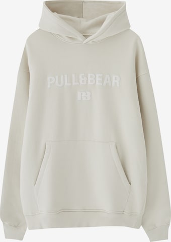 Pull&Bear Bluzka sportowa w kolorze biały: przód