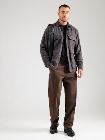 JACK & JONES Regular Fit Hemd 'JPRRAYLE' in Grau