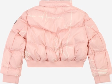 EA7 Emporio Armani Přechodná bunda – pink