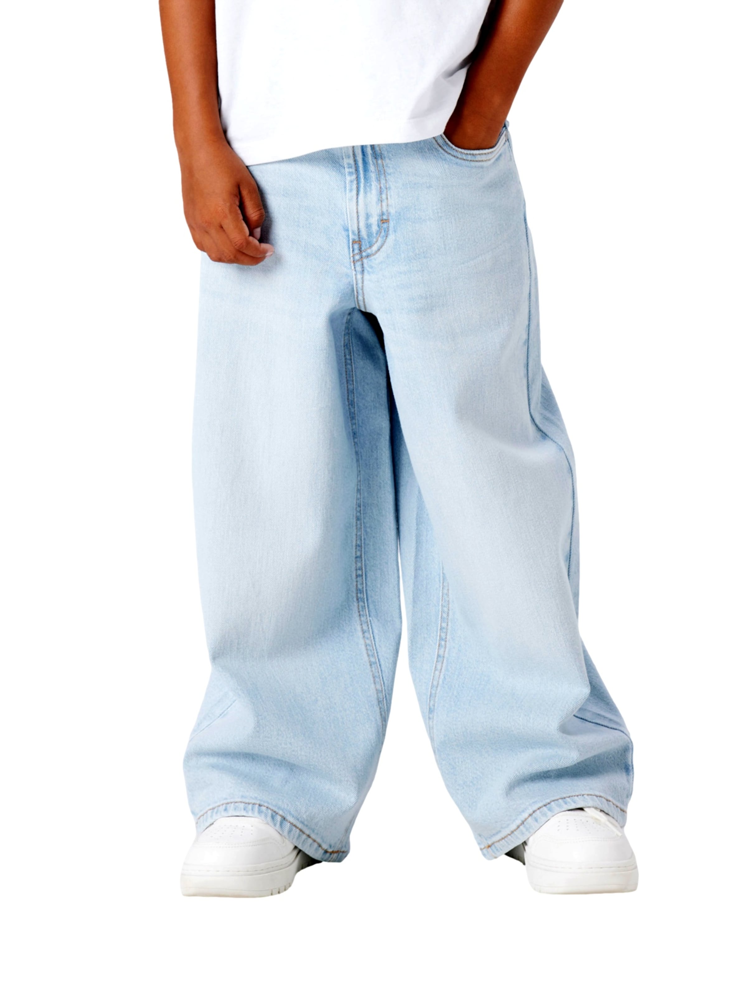 NAME IT regular Jeans 'Ben X-Skater' i blå: forside