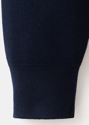 MANGO MAN Sweater 'Ten' in Blue