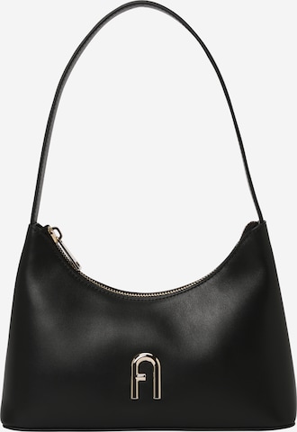 FURLA - Bolso de hombro 'Diamante' en negro: frente