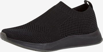 Tamaris Fashletics - Zapatillas sin cordones en negro: frente