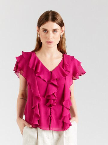 Lauren Ralph Lauren Bluse 'Artaith' in Pink: Vorderseite