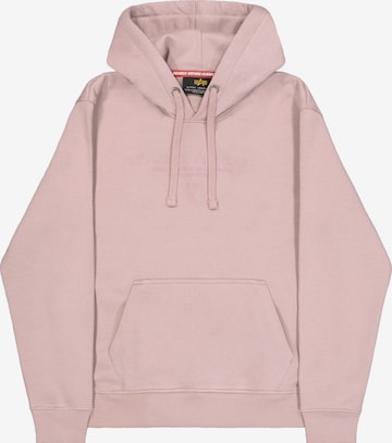 ALPHA INDUSTRIES Sweatshirt 'DTM' in Pink: Vorderseite