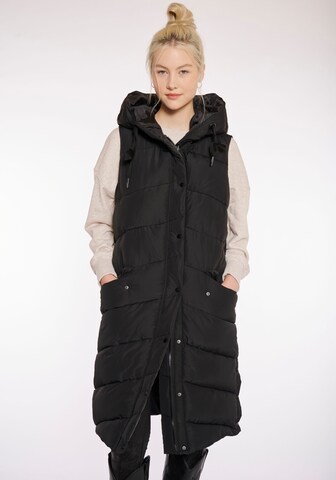 Hailys Weste in Schwarz